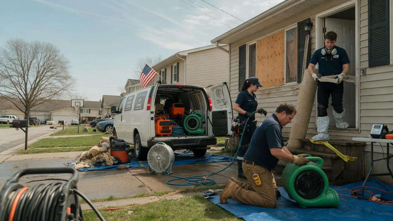 Water Damage Restoration in Tamaqua, PA near me